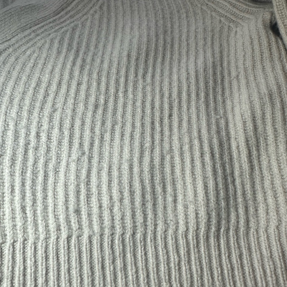 Club Monaco Cream Button-Up Cardigan - Picture 12 of 14
